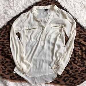 Women’s cream blouse